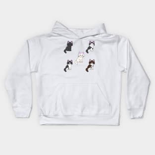 Kitties Sticker Pack 1 Kids Hoodie